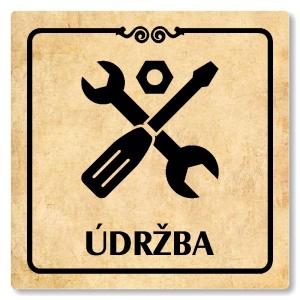 Údržba, 118x118mm, pergamen, Texas